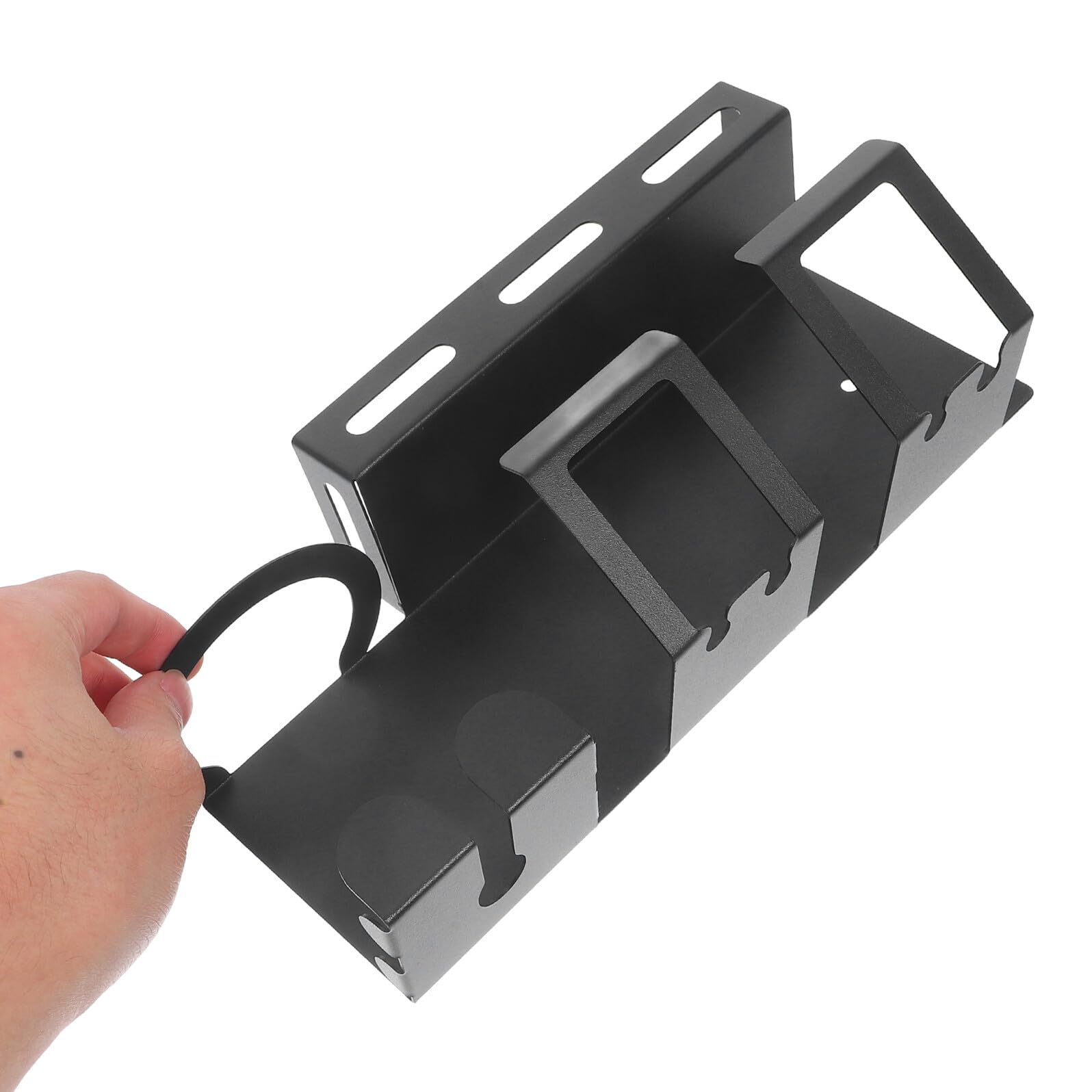 Portaspazzolin Parete Per Spazzolini Elettrici Denti Organizer in Acciaio Resistente All Umidità Adatto Specchi Piastrelle e Superfici Lisce Facile Installazione