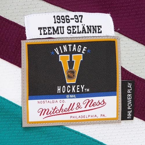 Teemu Selanne Anaheim Ducks 1996-97 Mens Power Play Jersey - Image 6