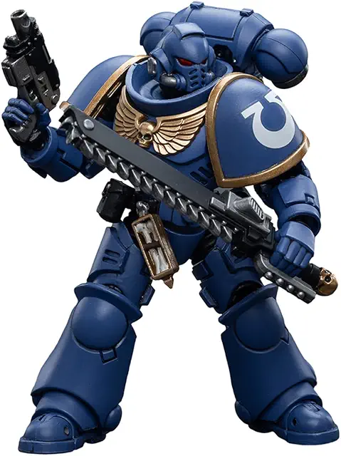 JOYTOY Warhammer 40K Ultramarines Intercessors Action Figure - 1/18 Scale Collectible