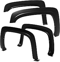 Tyger Auto TG-FF6C4288 Fender Flares for 2007-2013 Chevy Silverado 1500/2500/3500HD 6.5' & 8' Bed - Paintable Black 4PC UV-Resistant