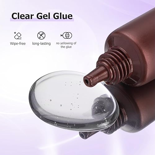 Miniatura 7 de TEOYALL Kit de diamantes de imitación para uñas, 3600 unidades de gemas de cristal con parte trasera plana, 6 tamaños SS3-SS10 (0.06 pulgadas a 0.07