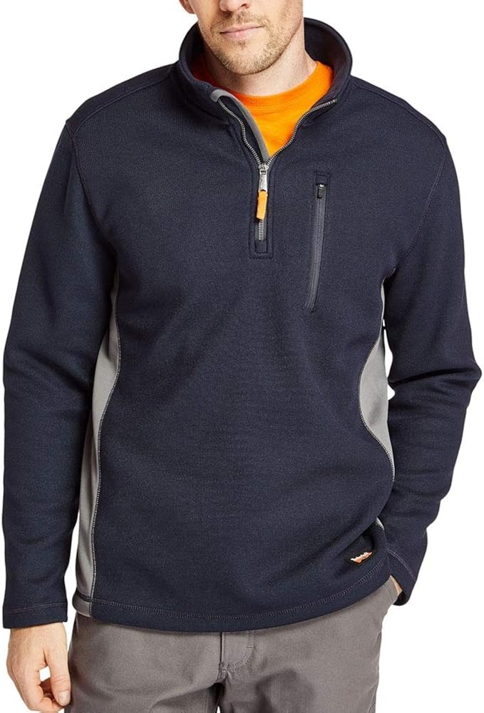 timberland quarter zip fleece