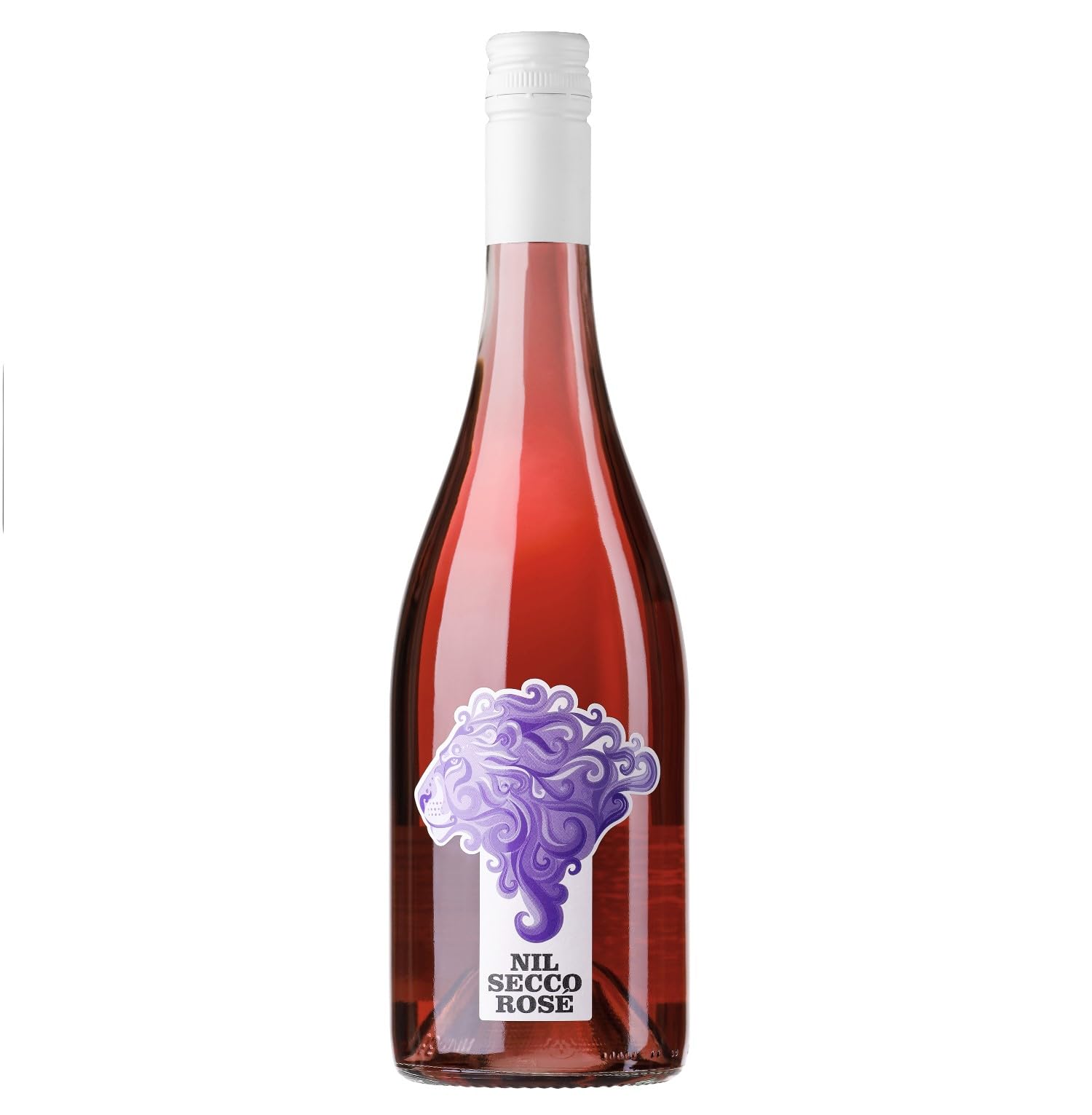 Weinhaus am Nil, Nil Secco rosé, Deutscher Perlwein mit zugesetzter Kohlensäure prickelnd Roséwein Wein Deutschland inkl. FeinWert E-Book (1 x 0,75 l)