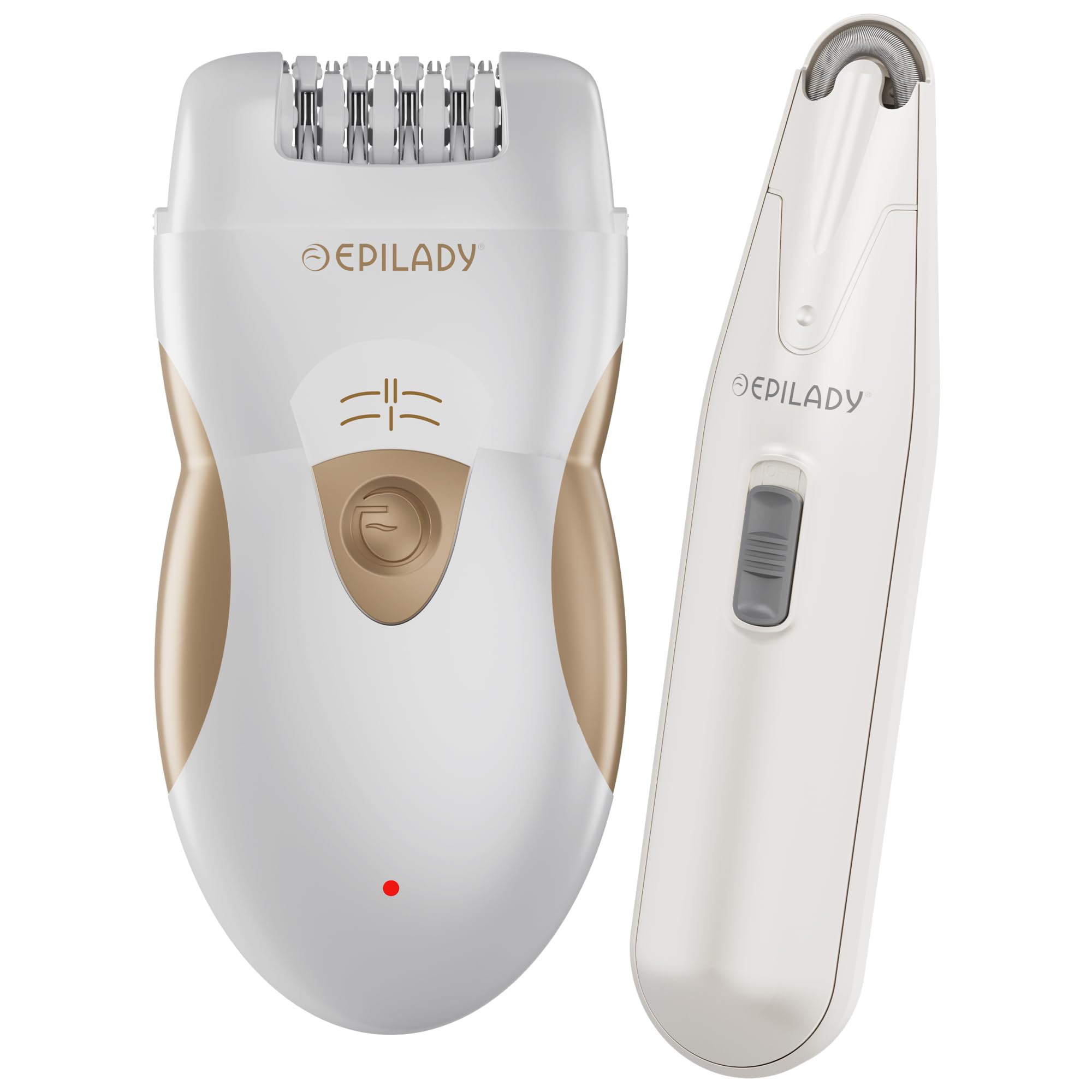 Epilady Epilator Bundle – Legend 5 Full Body Epilator + Esthetic Facial Hair Remover, Rechargeable Hair Removal for Women, Smooth Legs, Arms, Underarms, Bikini & Face, Long-Lasting Root Hair Removal
