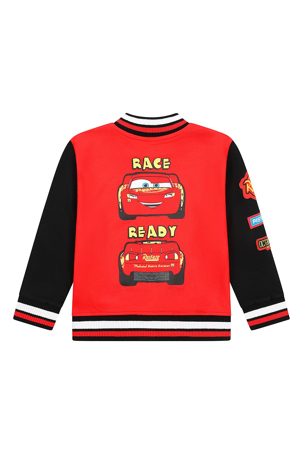 Disney Cars Varsity Bomber Lightning McQueen Veste de baseball pour enfants