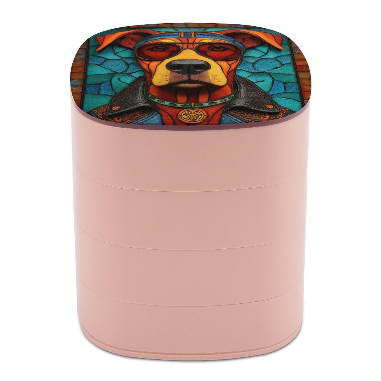 Boîte à bijoux femme motif chien idée cadeau anniversaire
