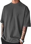 Opomelo Men's Fashion Oversized Tshirts Workout Short Sleeve T-Shirt Dry Fit Lightweight Crewneck Tee Tops
