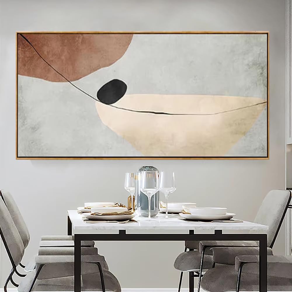AEFOUU Wall Art Canvas Picture Print Modern Minimalist Decor Wall Picture Paintings Abstract Canvas Painting for Home Porch(60x120cm/24x48in/Frameless)