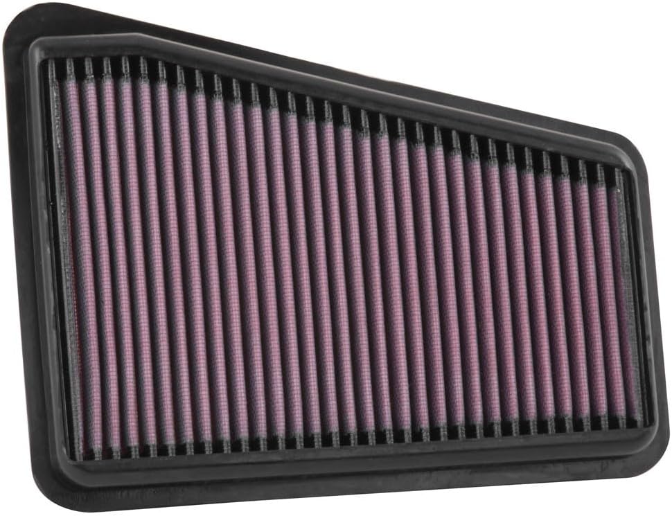 K&N High-Flow Original Lifetime Engine Air Filter: Increase Power: Premium, Washable: Compatible with 2018-2025 Genesis/Kia: G70, Stinger 33-5068
