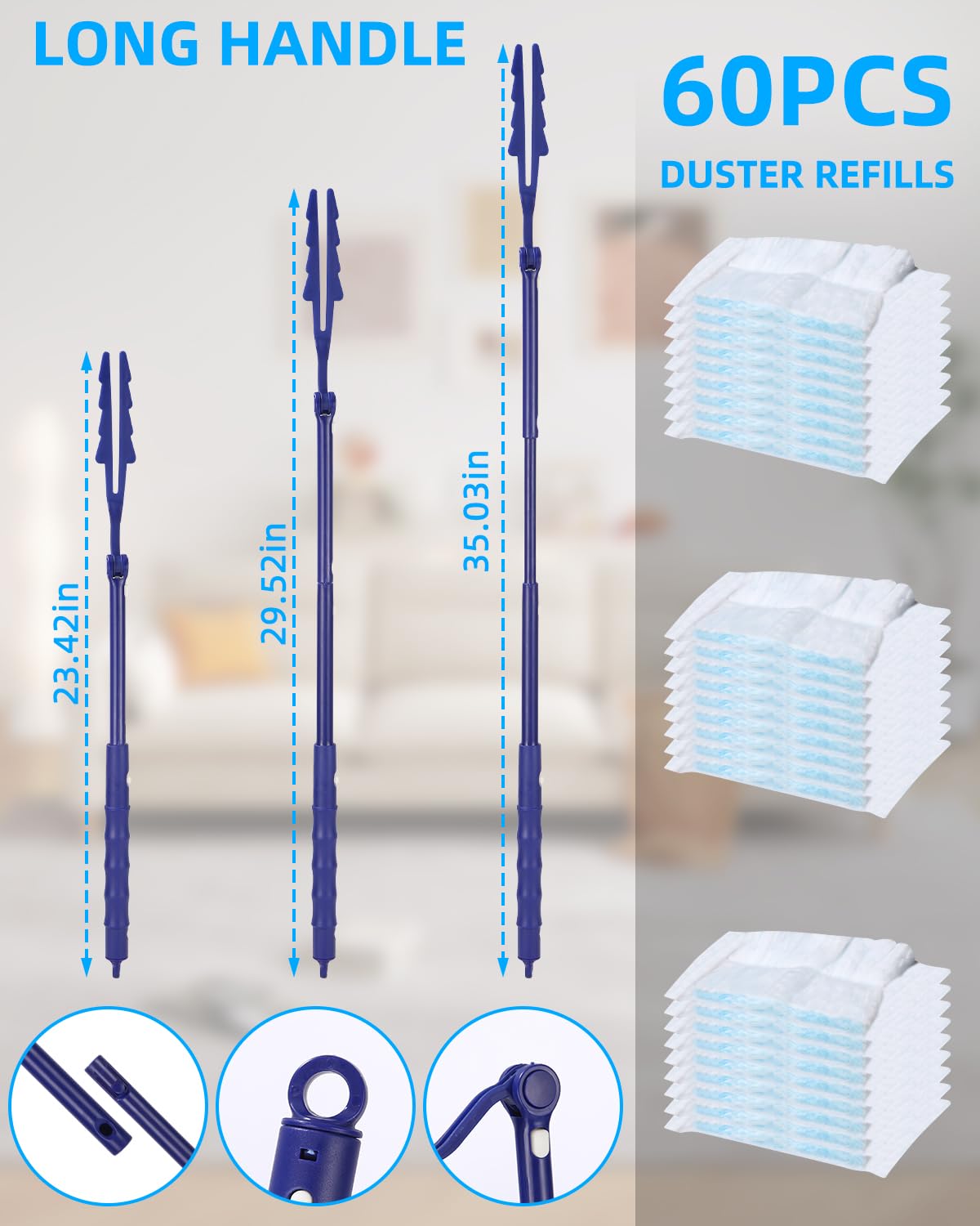 Piumino Per Spolverare In Piume Di Struzzo - Lunghezza - Foto 7