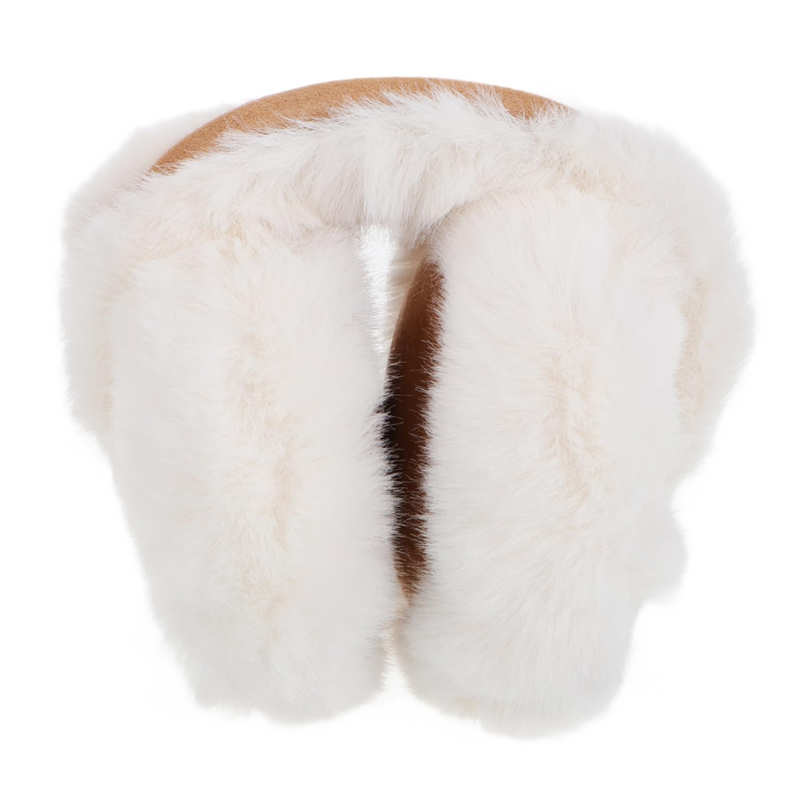 Beavorty Cute Ear Muffs for Women Winter Warm Headband Cold Weather Ear Warmers Foldable Soft for Hiking Cycling Sleeping