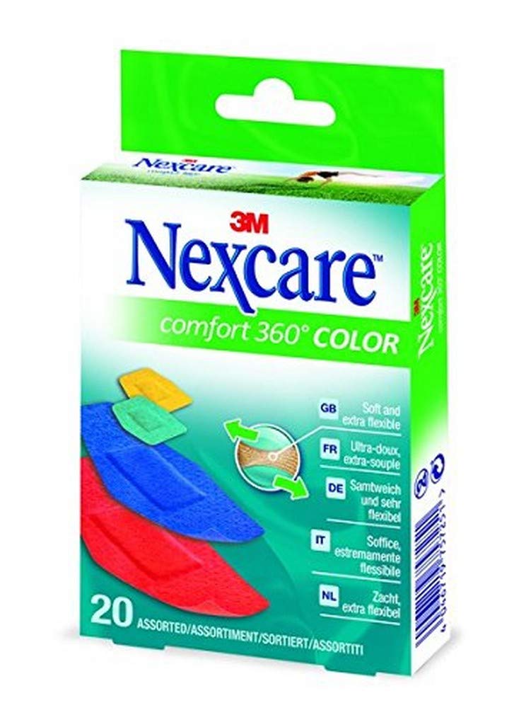 Nexcare Comfort 360 Degree Colour Plasters