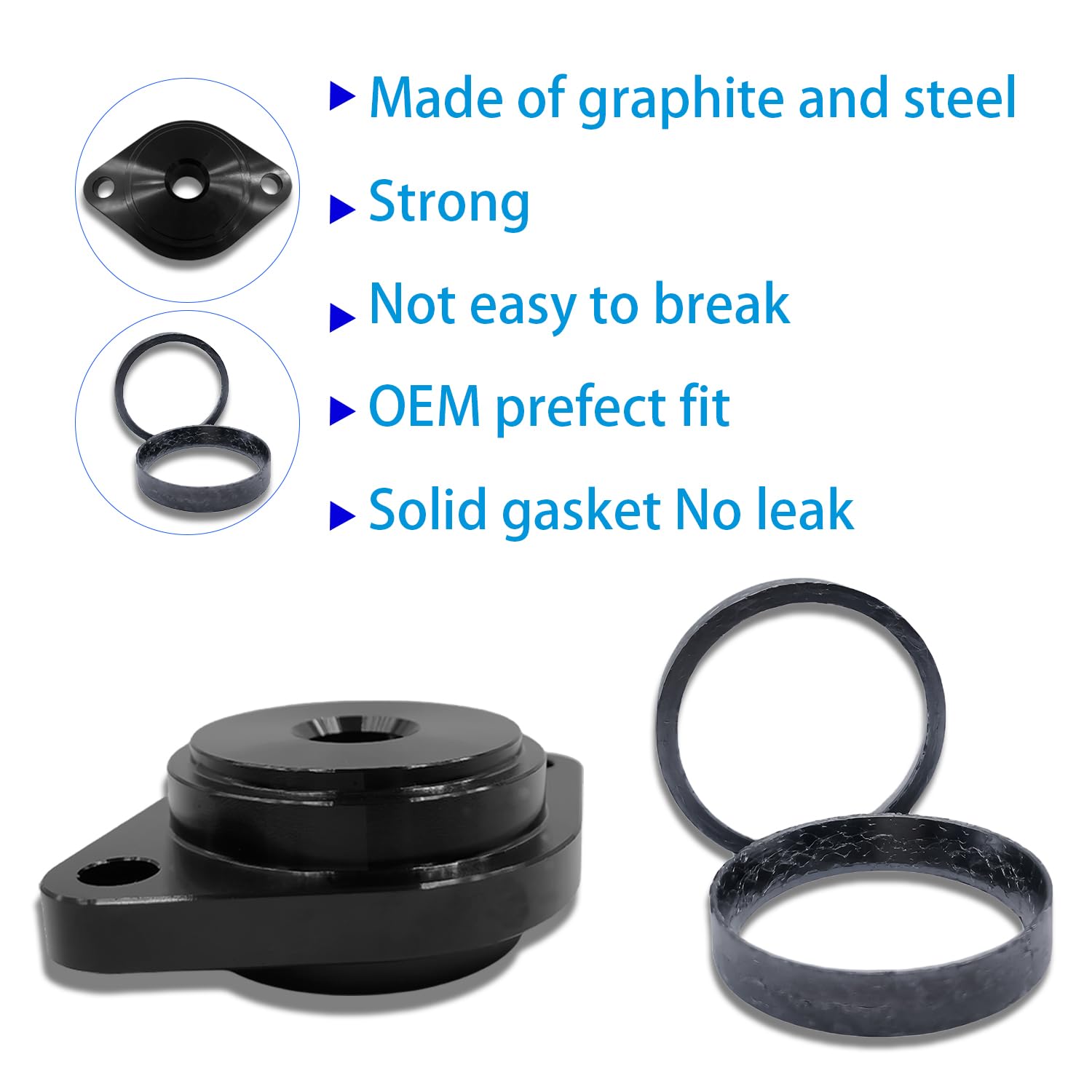 Tapered Exhaust Gaskets & Exhaust Gaskets Seal Installer Tool for 1984-2023 Big Twin Touring Sportster Softail Dyna