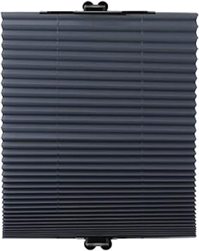 Suction Cup Roller Blinds,Thermal Insulated Shades,Blackout Pleated Blinds,no Drilling Required,car Shade Blinds,Adjustable Privacy Curtain,Foldable,Kitchen,Bathroom,46x120cm/18.1x47.2in