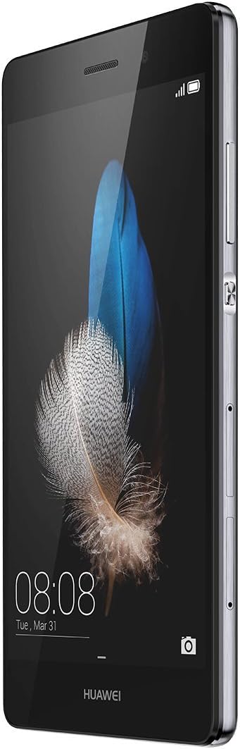 Huawei P8 lite Unlocked Android 4G LTE Smartphone, Octa Core 1.5GHz, 16 GB, Dual SIM, Gorilla Glass, 13MP Camera - US Version (Black) (U.S. Warranty)