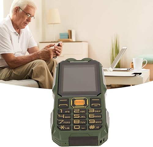 Miniatura 8 de Teléfono resistente 2G, teléfono celular desbloqueado para personas mayoresniños, teléfono móvil para personas mayores con pantalla de 2.6 pulgadas,