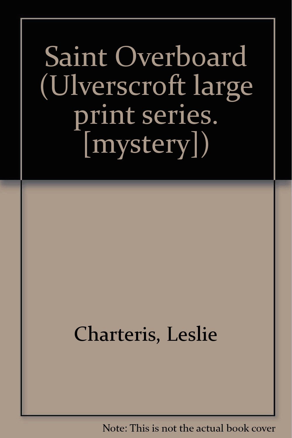 Buy Saint Overboard — BookShops.in