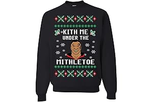 Wild Bobby 'Kith Me Under The Mithletoe' Ugly Christmas Sweater