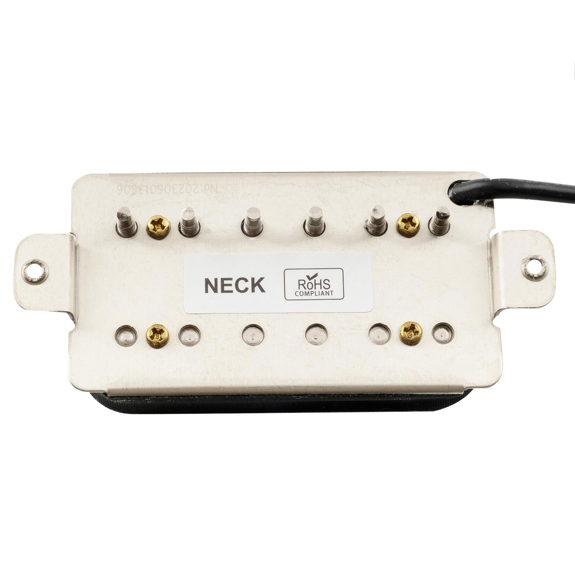 Musiclily Pro LP-OBLA Alnico 5 Humbucker Manico Pickup per Chitarra Elettrica, Nero