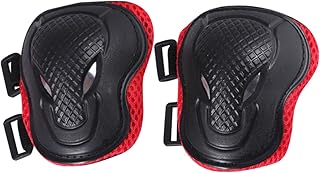 Toddmomy Joelheiras Para Crianças 6 Peças 1 Conjunto Joelheiras Para Crianças Protetor De Cotovelo Infantil Patinação Rótula Protetor De Cotovelo Equipamento De Proteção Cotoveleiras