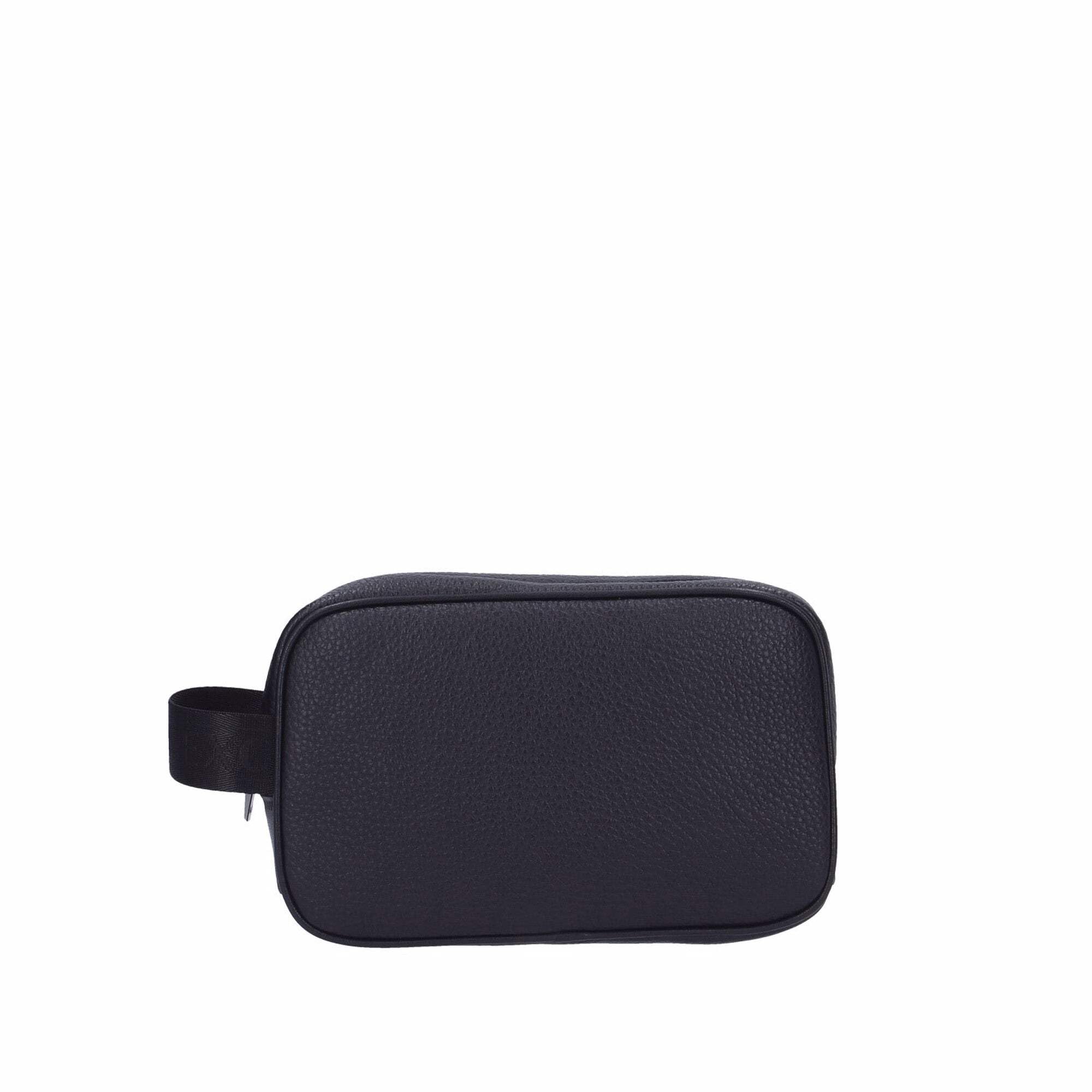Armani Exchange Pochette nera da uomo con logo UNI