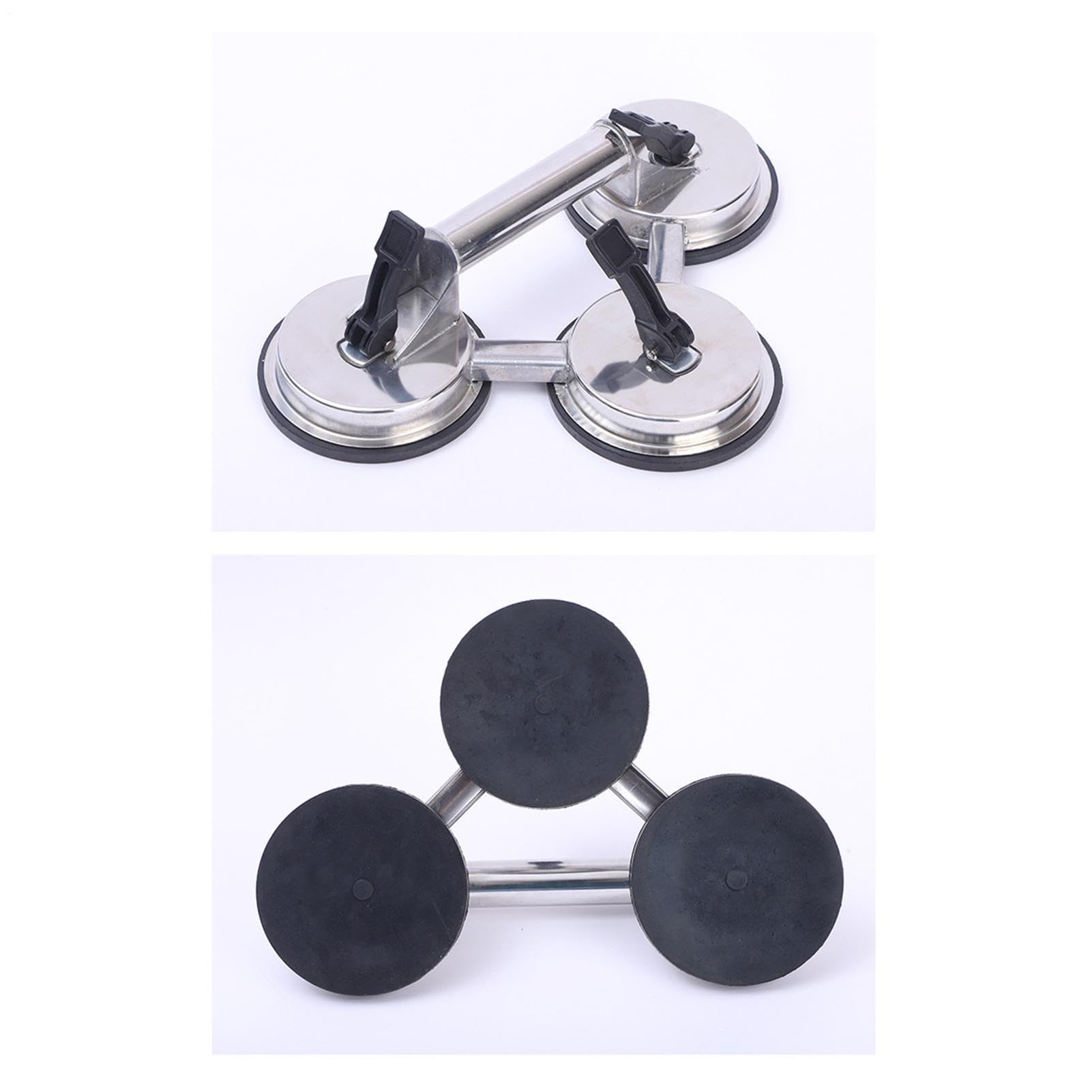 Ventouse pour carrelage Outils pour levage à vide robustes avec poignée | Ventouse de fenêtre Pour granit, panneau métallique, pare-brise, fenêtre, voiture, maison, appartements, construction