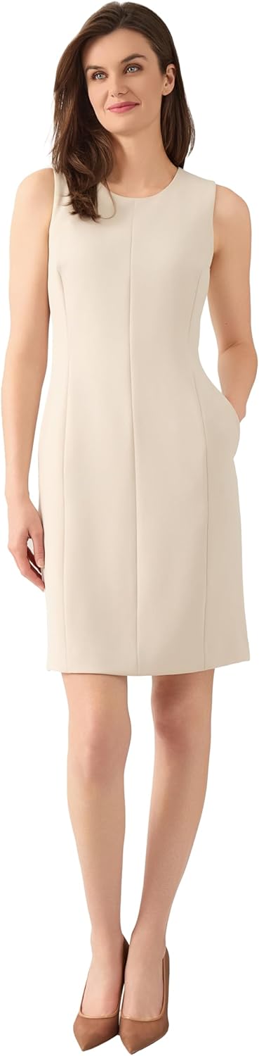 Kasper Womens Women's Sleeveless Sheath Dress