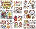 Easter and Valentines Day Window Clings Decals Kit