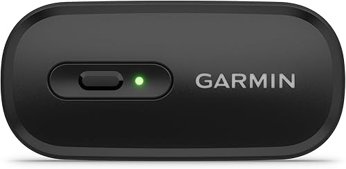 Miniatura 3 de Garmin Monitor de frecuencia cardíaca HRM 200, frecuencia cardíaca precisa y datos de HRV, cómoda correa lavable a máquina, XS-S