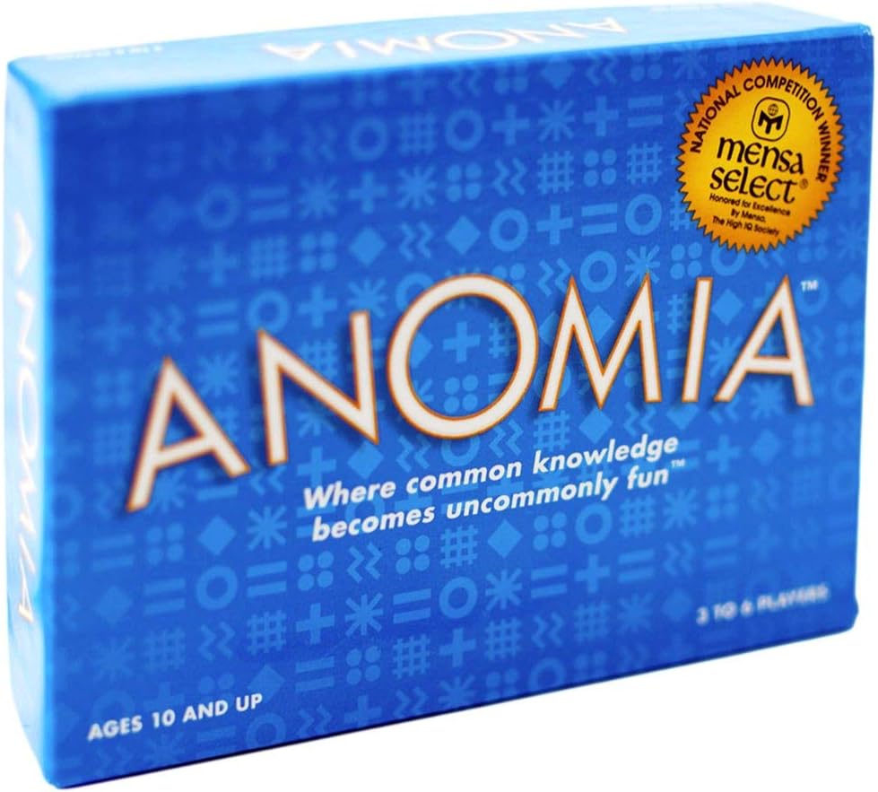 Anomia Card Game Play for Adults, Kids, Couples, Teens, and Family Game Nights Over 1 Million Copies Sold Easy to Learn and Play, Mixed Colours