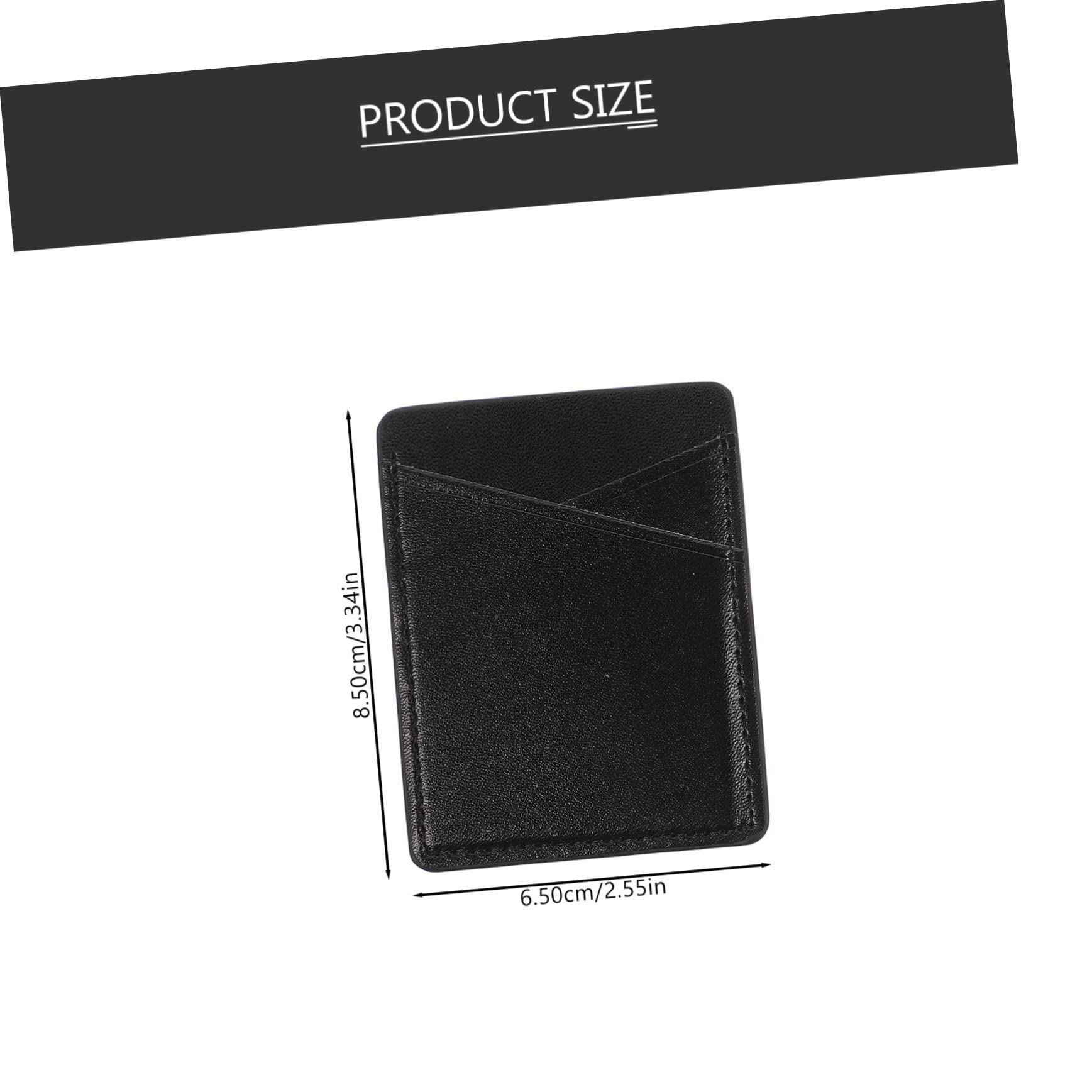 DOITOOL 10piezas Soporte Adhesivo para Tarjetas De Crédito Holder De PU para Teléfono Móvil Organizador De Ranuras Práctica Compatible Smartphones