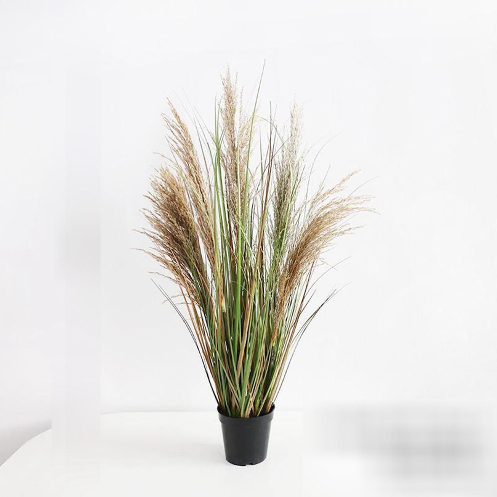 Amazon｜人工観葉植物 リアル 人工の葦の木 本物そっくり インテリア