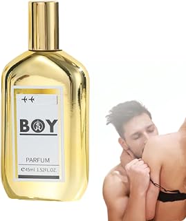 Flysmus Boy Lure Mirror Pheromone Perfume, Hypnosis Pheromone Cologne For Men To Attract Women, Spanish Fly Drops for Women Enhance Sexual Arousal, Long Lasting Perfume (Gold)
