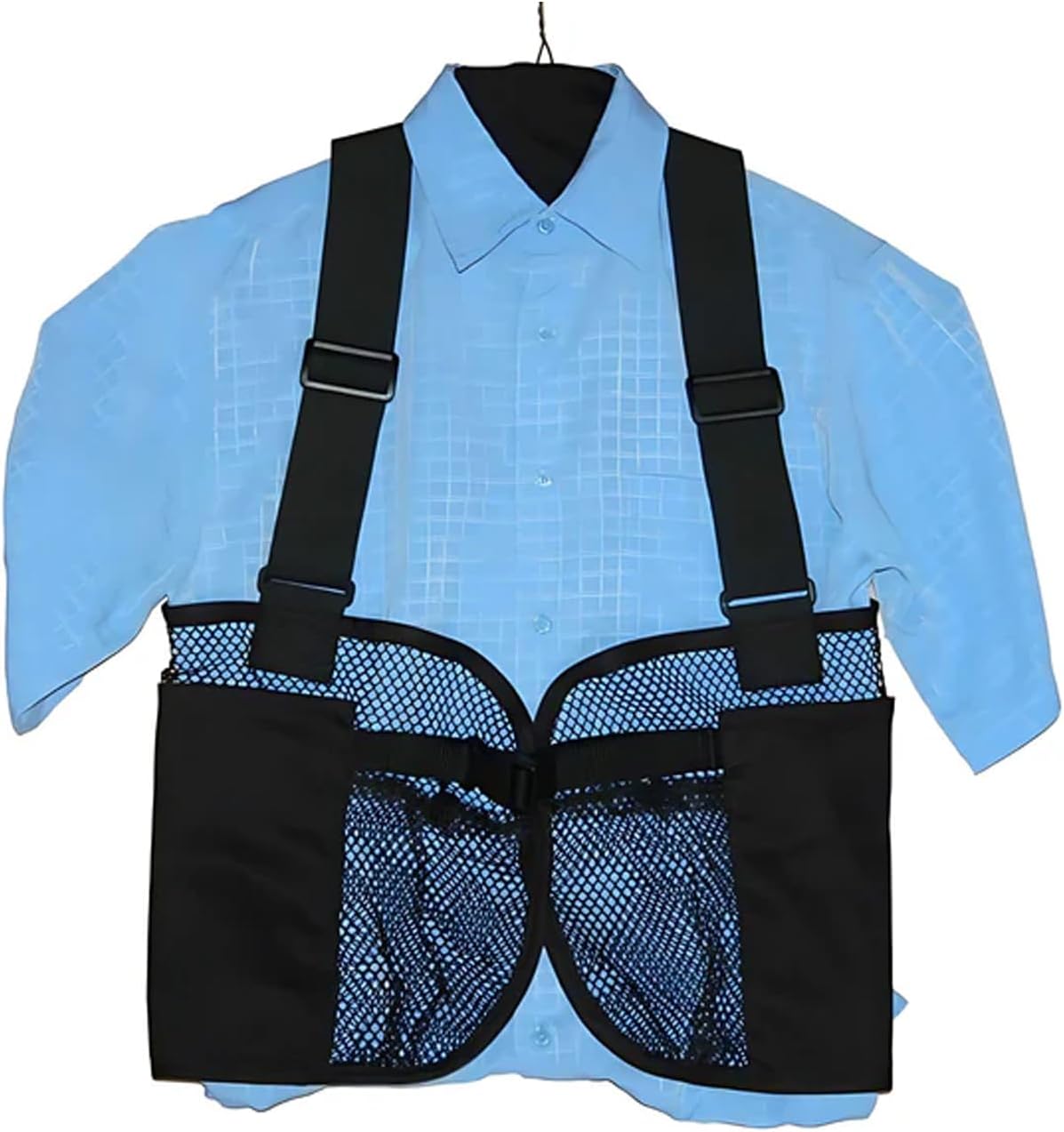 LVAD Mesh Vest, Concealed Pockets for Controller and Batteries, Ideal for Heartmate Devices - Image 7