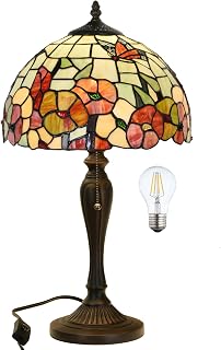 TL0002 Tiffany Style Table Lamp 21.5" High Blossoming