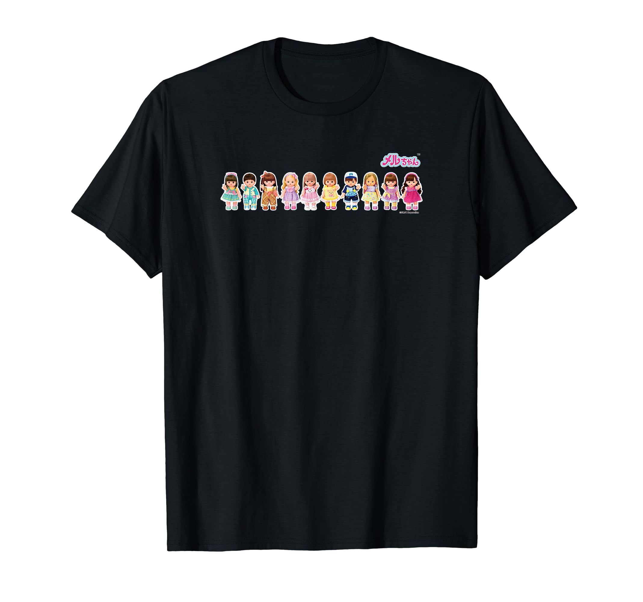 Amazon | メルちゃん おともだちと いっしょ !!（大人サイズ） Tシャツ 