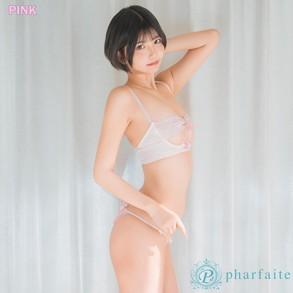 【pharfaite】レースランジェリーセットアップ[ブリッジ] pharfaite レースランジェリーセットアップ[ブリッジ]