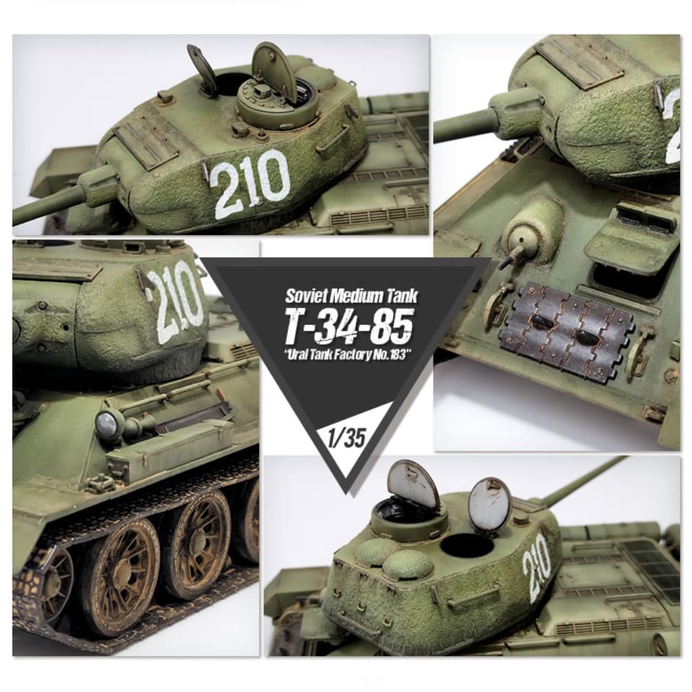 TAMIYA 1/35 ロシア中戦車 T-34-85 タミヤ 1/35 ミリタリーミニチュアシリーズ ソビエト T34/85 中