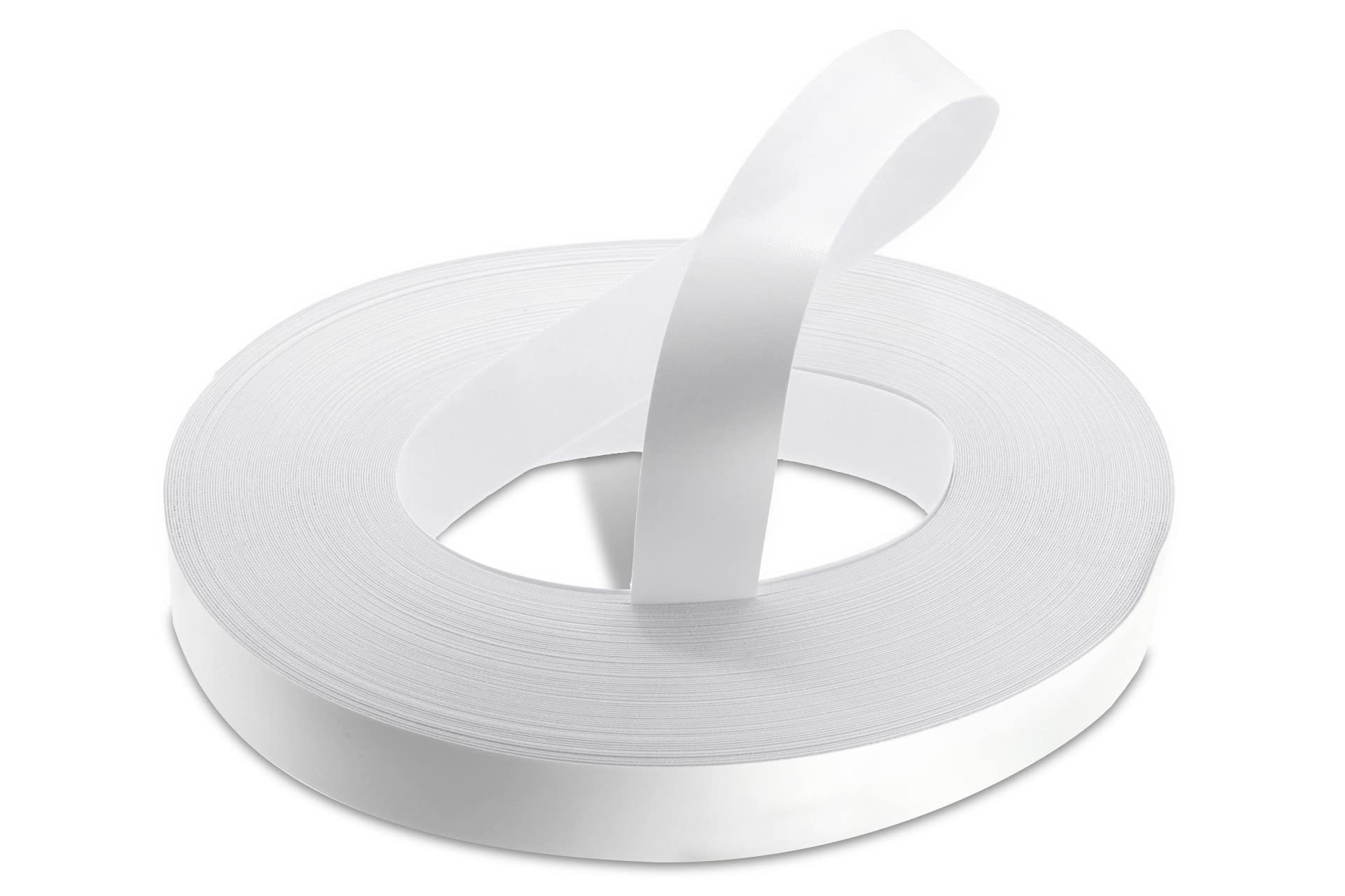 30mm Perlweiß Melamin Kantenumleimer mit Schmelzkleber – 50m Industrielle Rolle – Einfaches Aufbügeln für Heimwerker