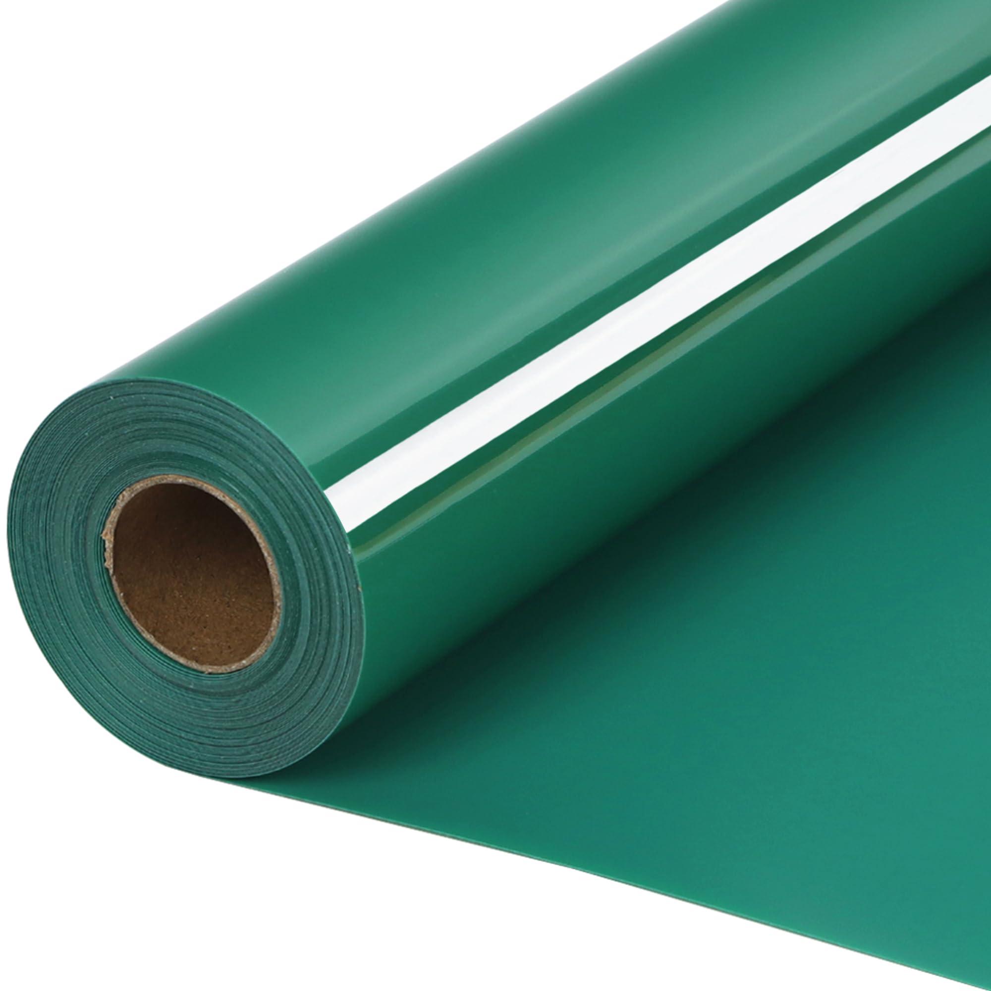 HTVVETUR HTV Iron on Vinyl 12Inch by 35ft Roll, Green Heat Transfer Vinyl