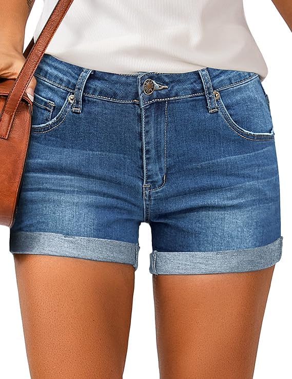 Image of Women Denim Shorts