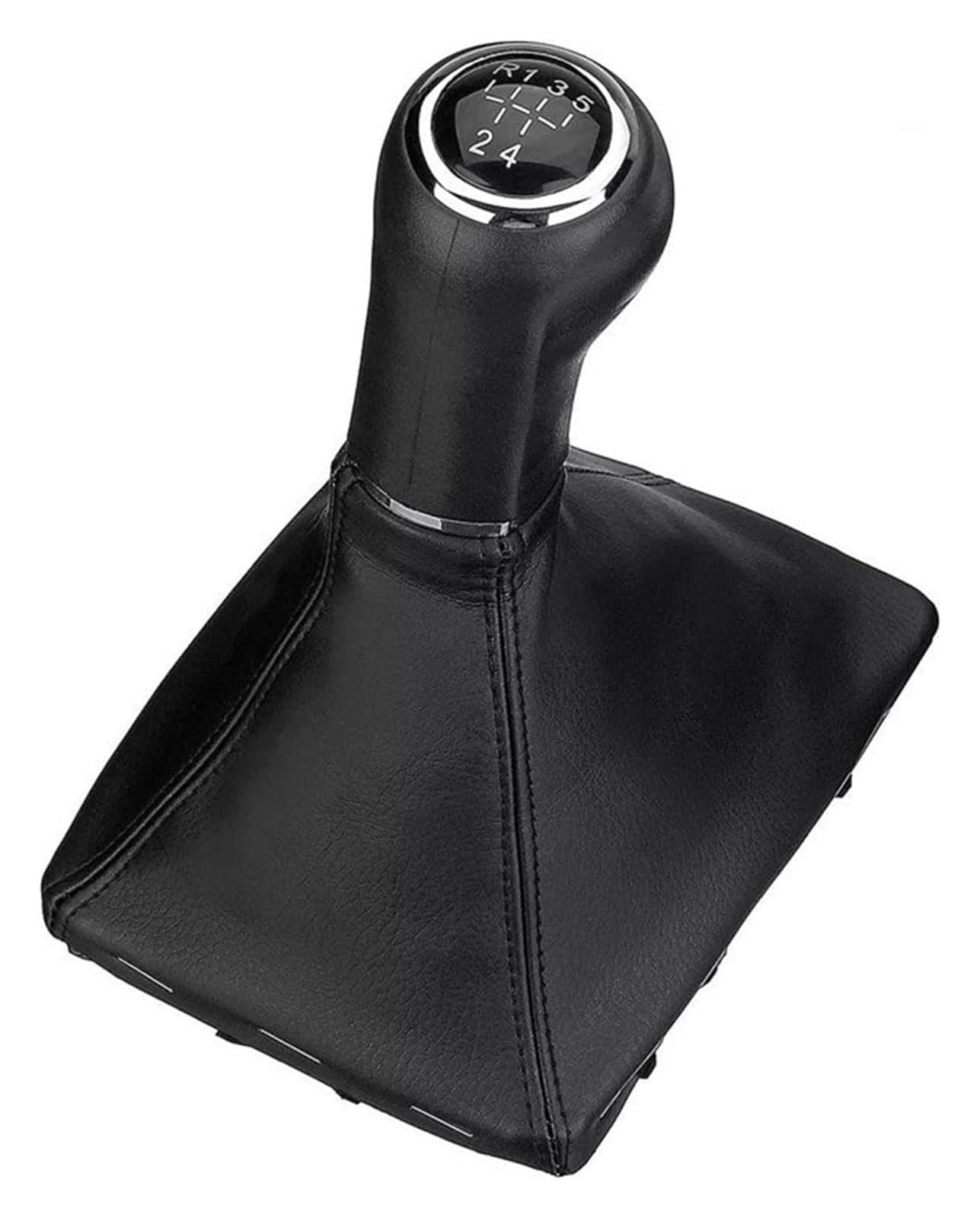 Gangxiao 5-Speed With Frame Car Shift Gear Knob For Vauxhall For Opel For Astra H Iii 3 Mk5 For Corsa D 5 6 Speed Mt Gear Shift Knob Shifter Pen Gaiter Boot Cover Frame