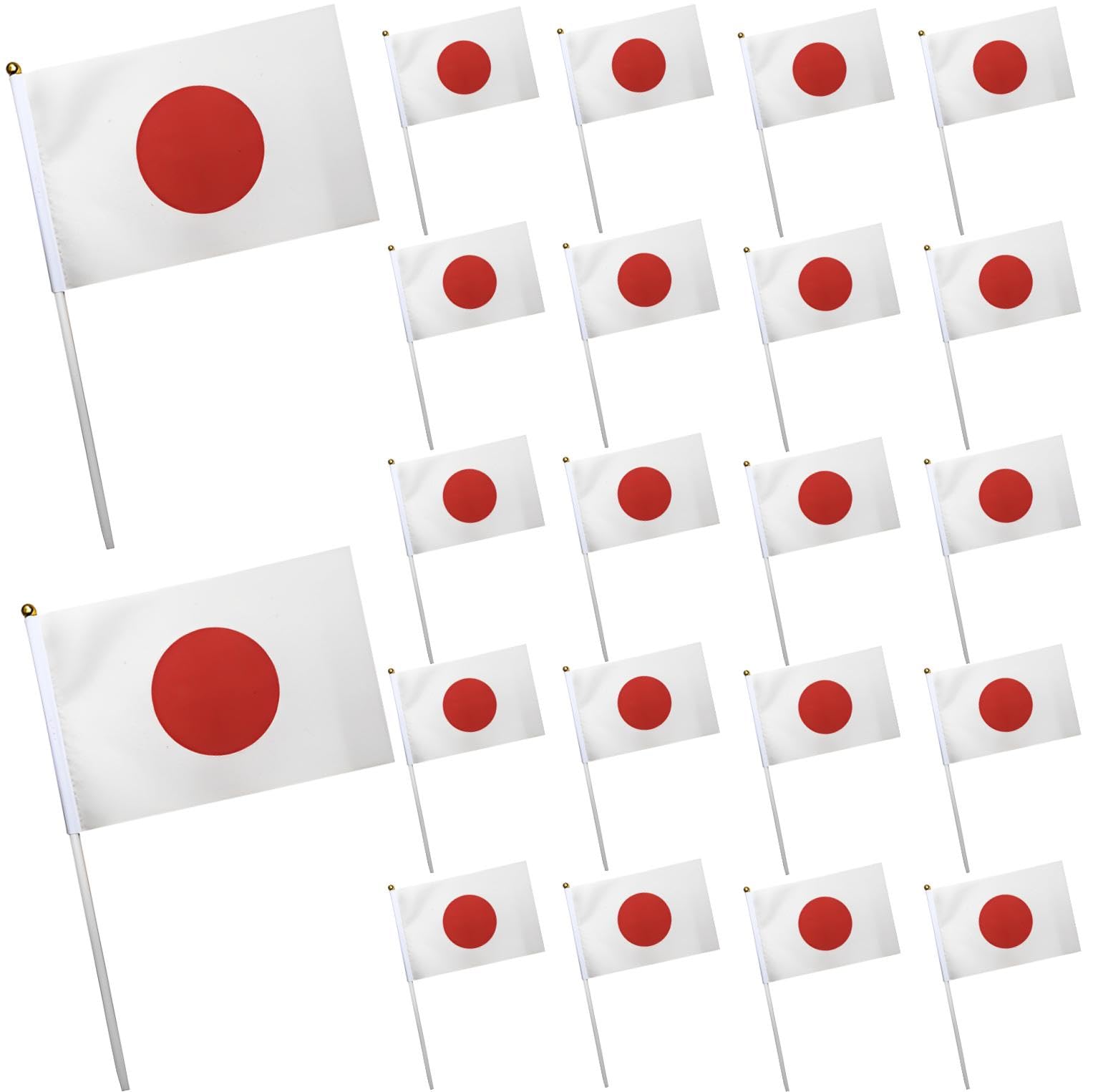 Amazon.co.jp: fogman 日本国旗 日の丸 手持ち ミニ イベント 応援