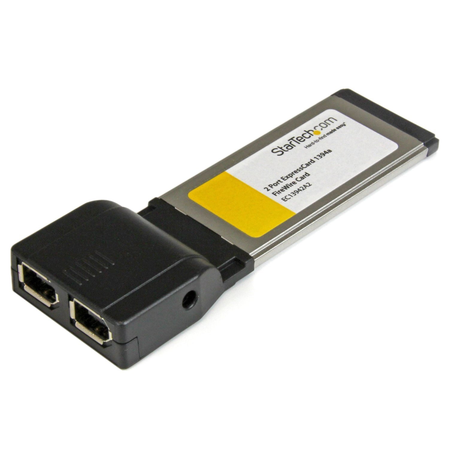 StarTech.com 2 Port ExpressCard 1394a FireWire Laptop Adapter Card - Dual Port ExpressCard 1394a Laptop FireWird Card (EC13942A2)
