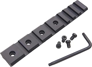 Gotical Rail Scope Mount CVA Accura Optima Wolf and Kodiak Black DS102P, Mount: Integral Mount Design Allows for Quick and Easy mounting. 3.84 inches Long, no Night Vision