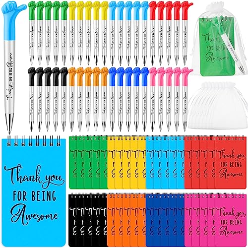 Cadeaux inspirants pour employés avec carnets de motivation à spirale