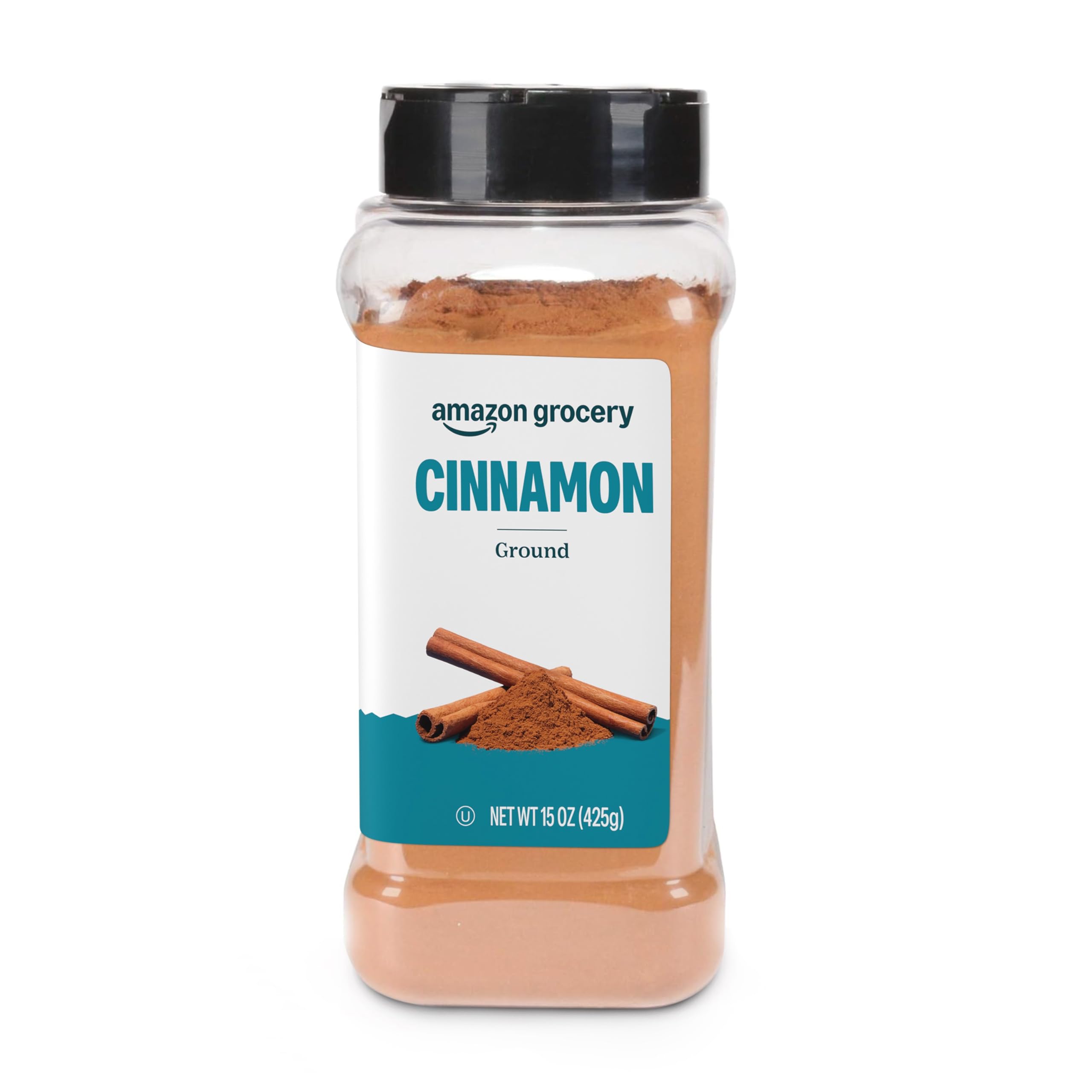 Amazon Grocery, Ground Cinnamon, 15 Oz (Previously Happy Belly, Packaging May Vary)