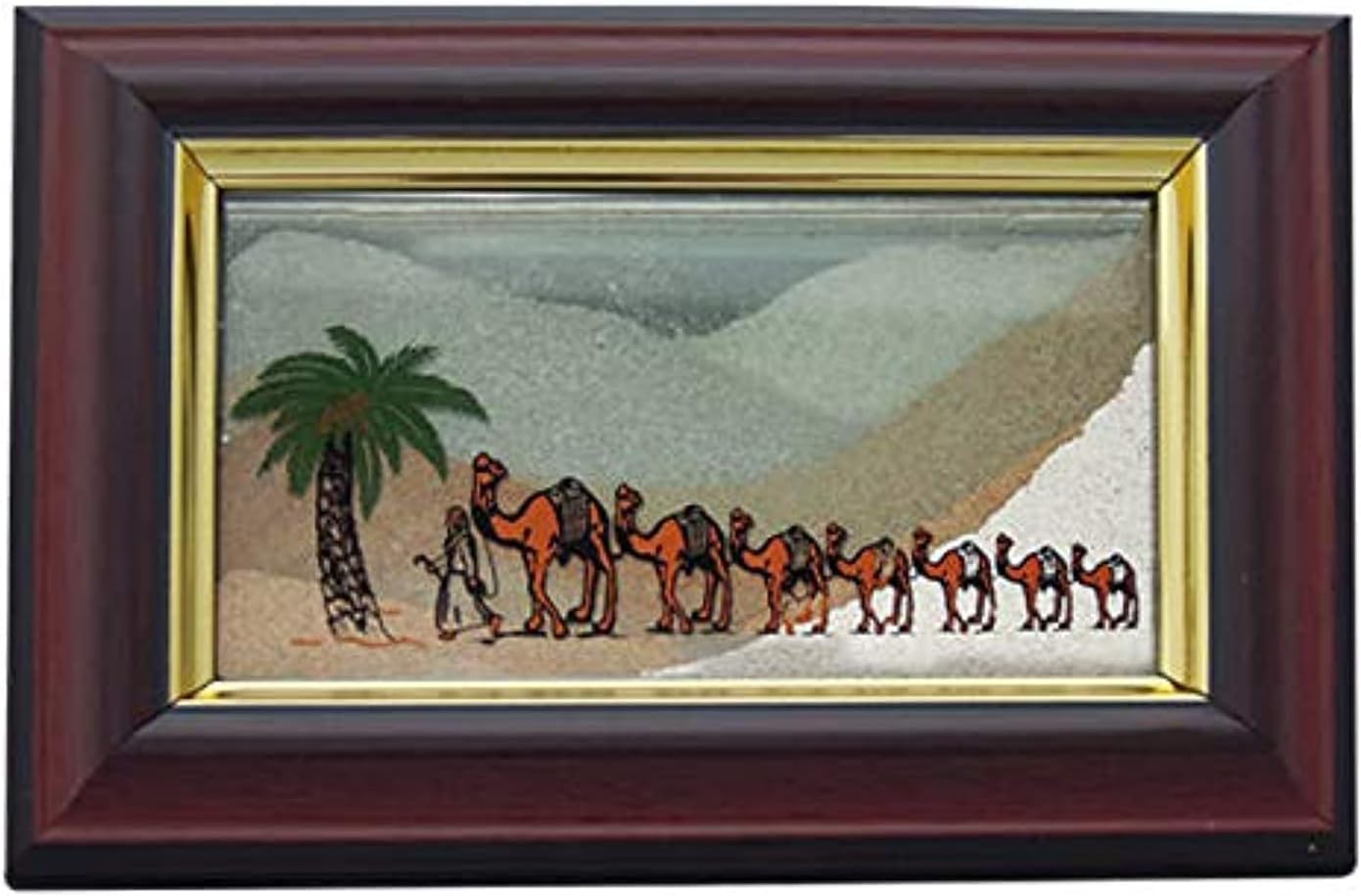 UAE Souvenirs 7 Emirates Sands Frame