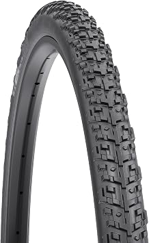 WTB Nano Gravel Bike Tire 700 x 40 - Tubeless Folding - Bikepacking SG2 Puncture Protection, Black