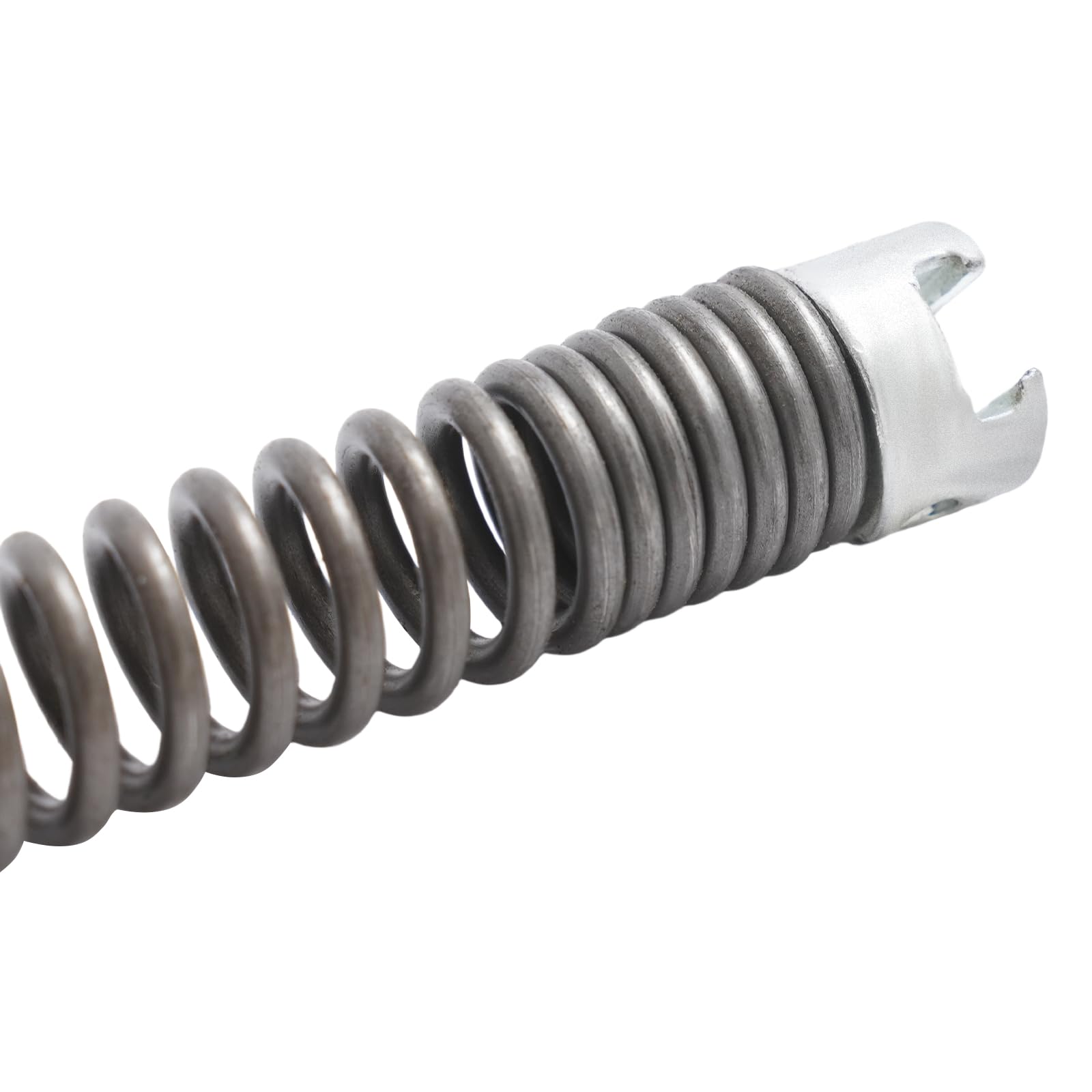 16mm Frühlingsspirale Rohrreinigungsspiralen-Set 4 Abschnitte 4,9m + 1 Abschnitt 2,5m 65 Manganstahl Abflussreiniger Spirale für Rohrreinigungsgerät Rohrreiniger Rohrreinigungsmaschine Abflussreiniger